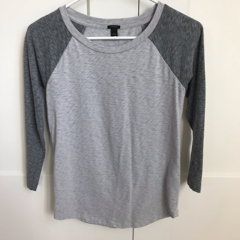 J. Crew Baseball Tee
